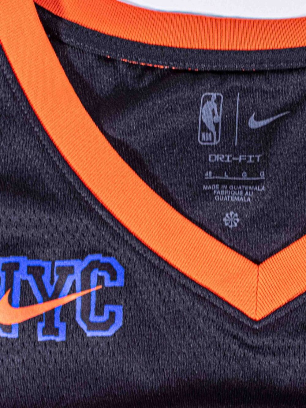 Nike Julius Randle New York Knicks City Edition Jersey DO9603-011 Size 48 Large - Picture 6 of 10